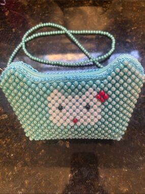 Hand Crafted Crossbody with Cat Accent